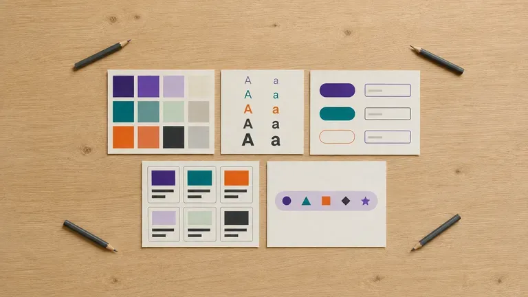 Component cards spread across a meeting table for design and engineering to discuss