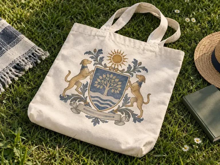 Reunion Emblems: a crest for a family gathering