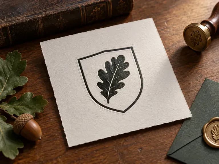 Modern Family Marks: one symbol on a simple shield