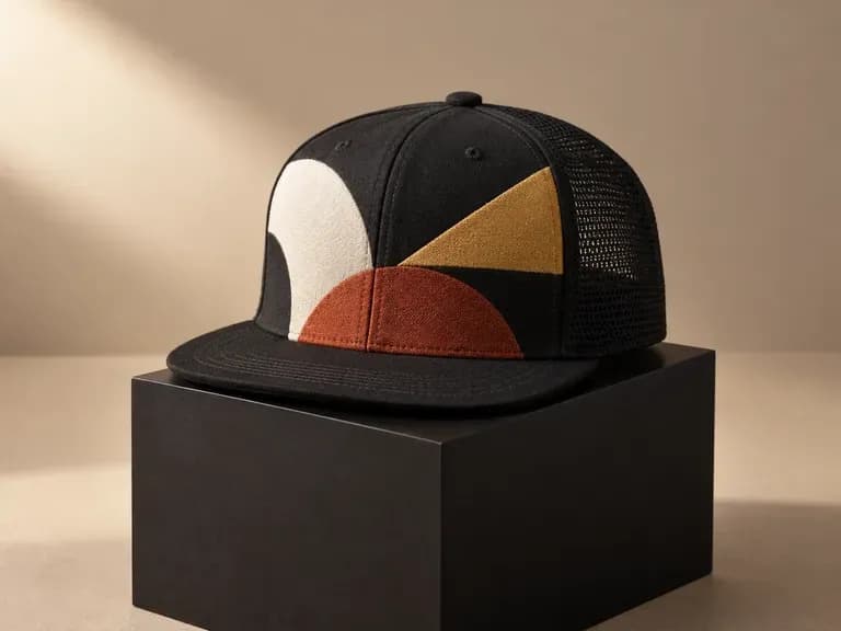 Snapback Caps: flat brims with a bold front graphic