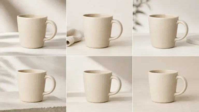 A set of consistently styled image variations arranged in a gallery grid