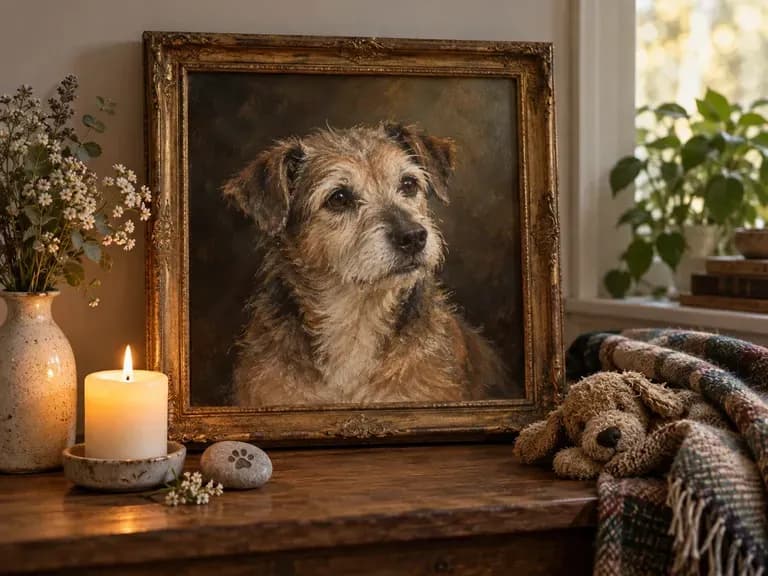 Memorial Portraits: a quiet tribute to an old friend