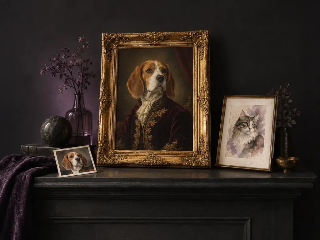 AI Pet Portrait Generator