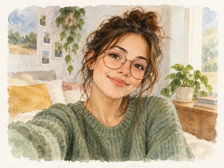 Watercolor Looks: soft washes and paper texture