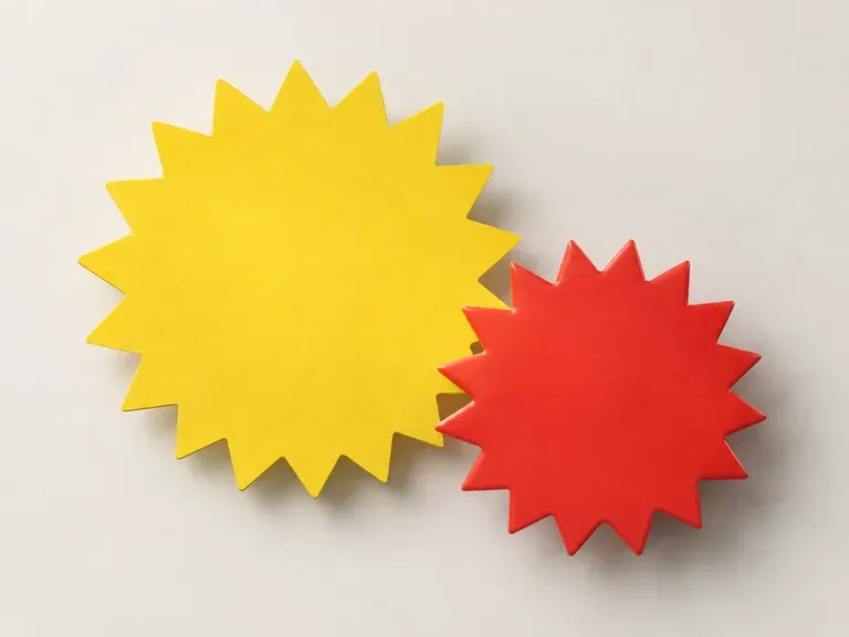 Starbursts: sale badges and callouts