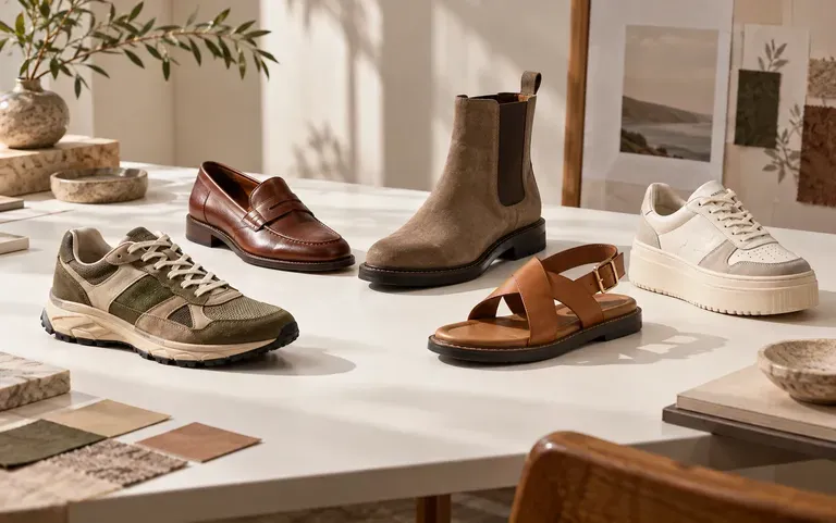 Seasonal footwear directions for a design review