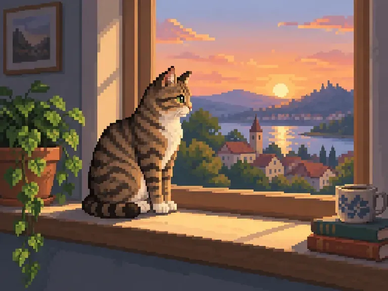 Pixel Art Pets: a retro game version of your cat