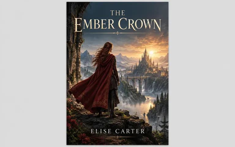 An original atmospheric fantasy cover concept