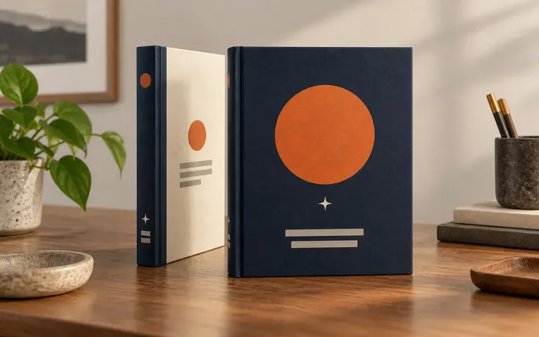 A publishing review of a book cover and spine