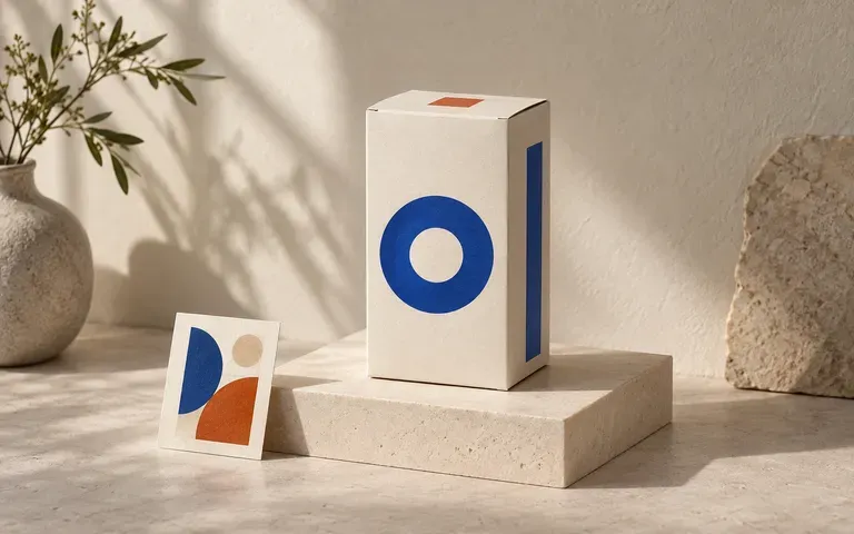 An agency's box design presentation