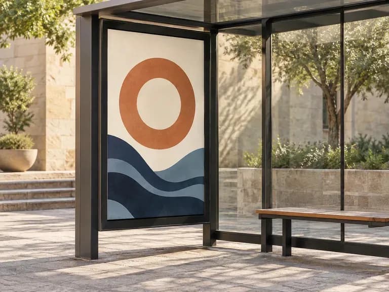 Local Event Promotion: place approved event artwork in a shelter display