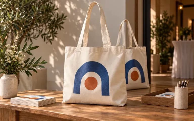 An event's canvas tote design preview