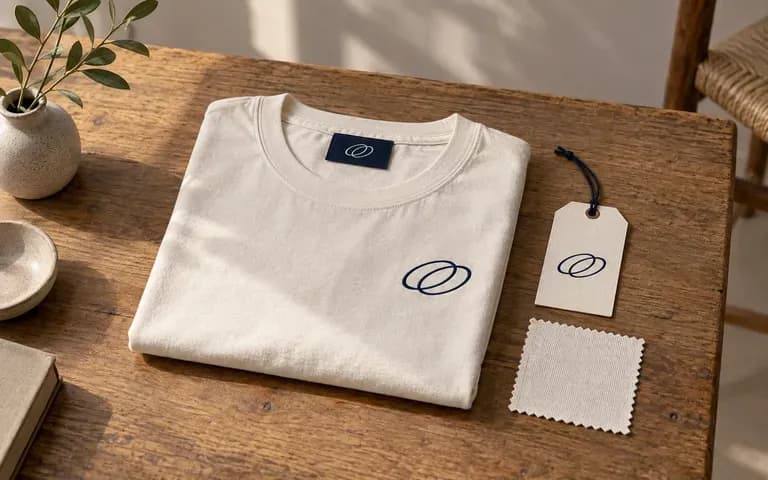 An independent label's apparel collection presentation