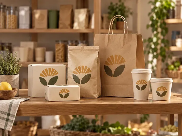 Retail Shelf Proposals: a food brand's packaging range in a shop setting
