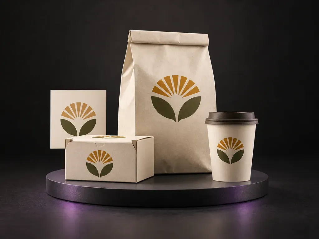Food Packaging Mockup
