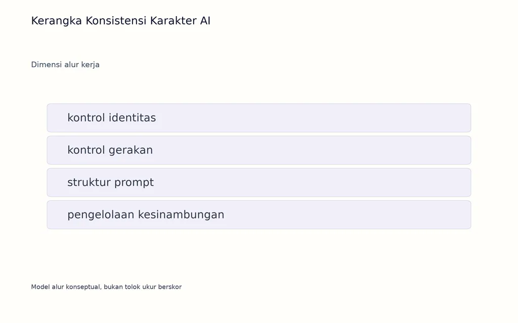 Kerangka Konsistensi Karakter AI