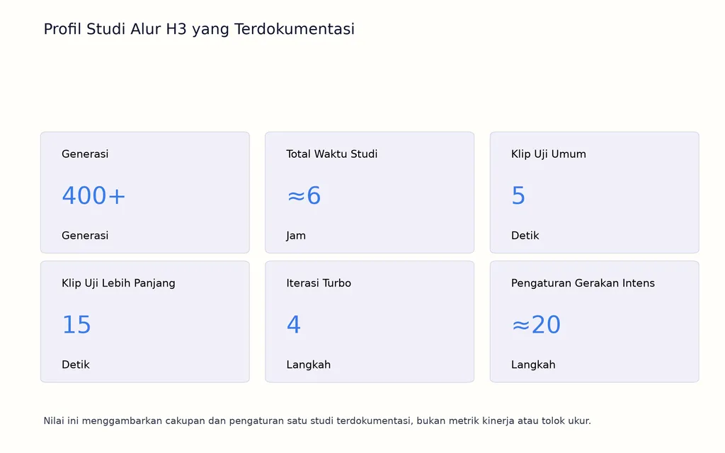 Profil Studi Alur H3 yang Terdokumentasi