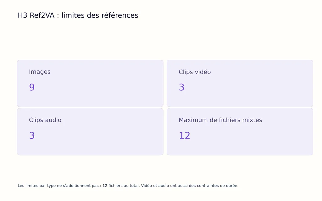 H3 Ref2VA : limites des références