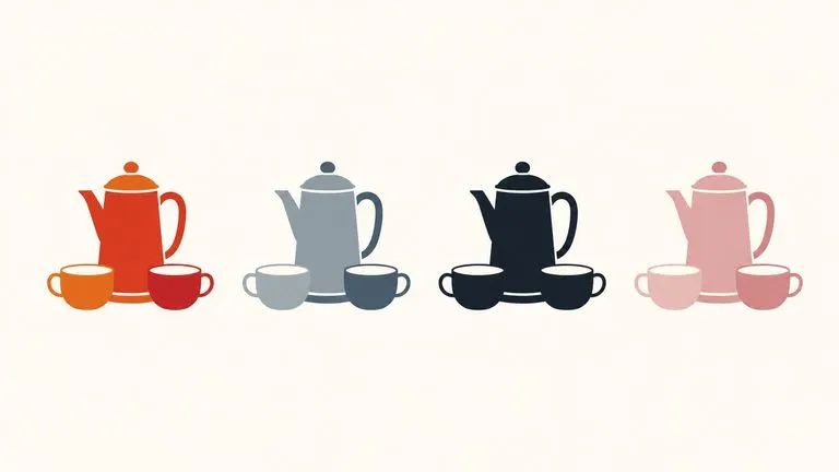 Four variants deliberately spread far apart in colour rather than near-duplicates