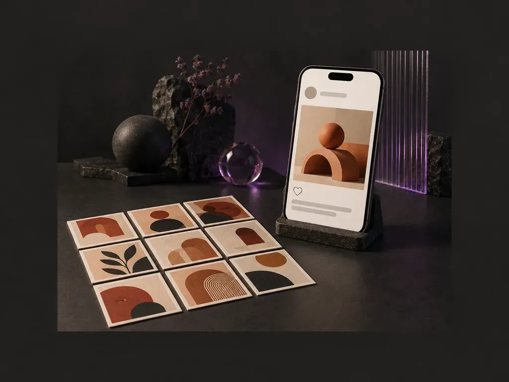 AI Instagram Post Mockup