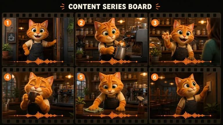 Character-Led Social Content