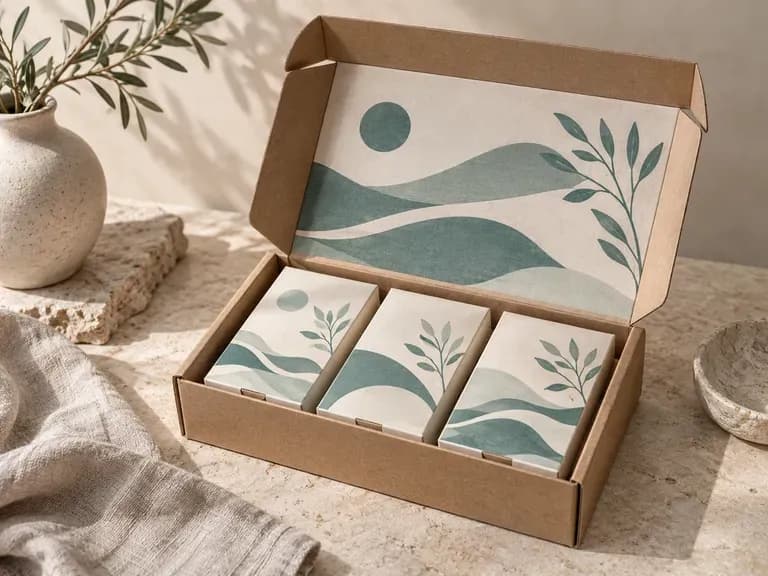 Subscription Packaging: a recurring delivery box presented for brand review
