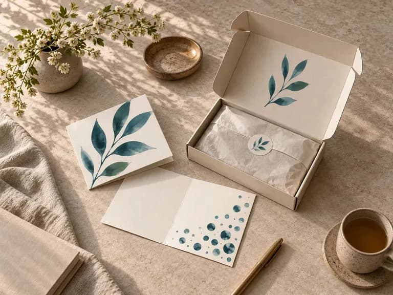 Client Design Reviews: lid artwork and box presentation brought into one discussion