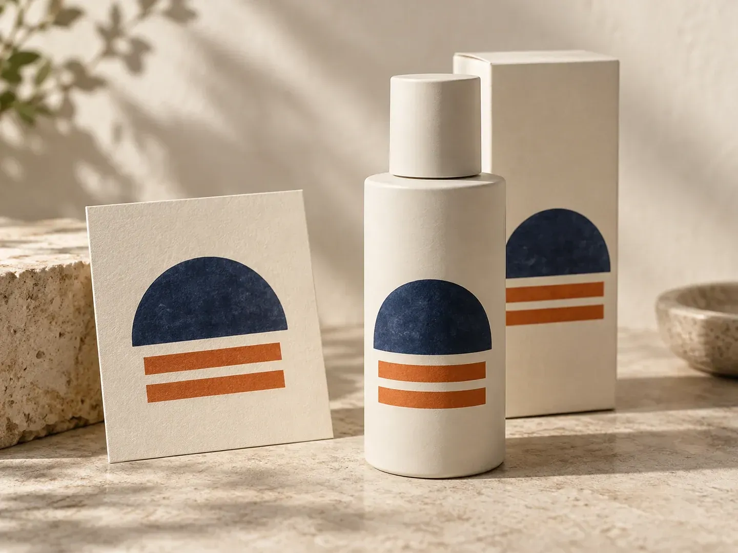 Existing artwork developed into a product presentation image