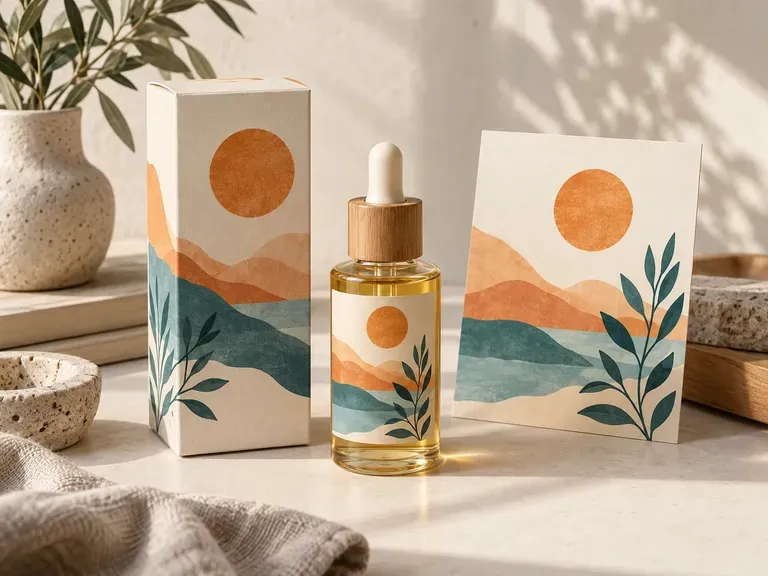Skincare Packaging Reviews: an existing skincare design reviewed with its container and setting