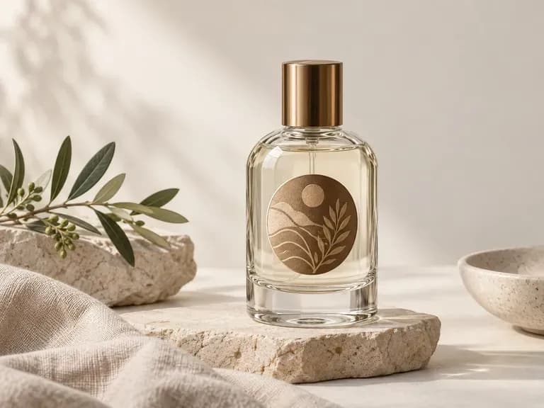 Studio Product Views: a simple background that keeps attention on the bottle