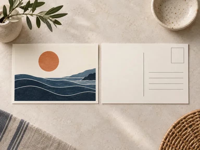 Front-and-Back Design Review: present the image side and reverse layout together