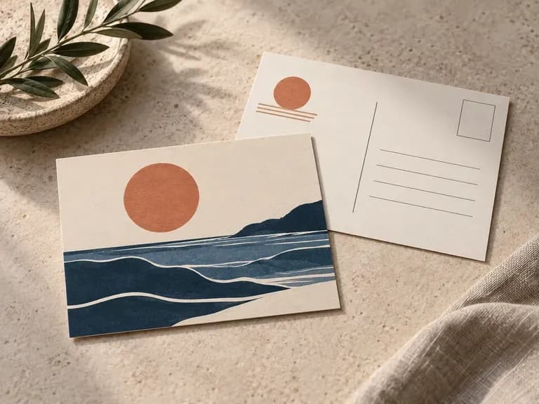 Direct Mail Creative Review: show existing campaign artwork on both card faces