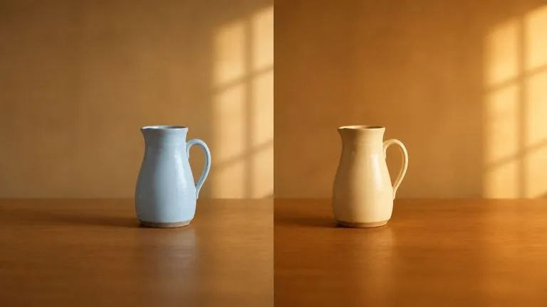 A cool daylight cutout reconciled with a warm tungsten interior