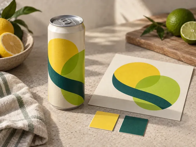 Brand Packaging Reviews: the logo and color palette reviewed on the can