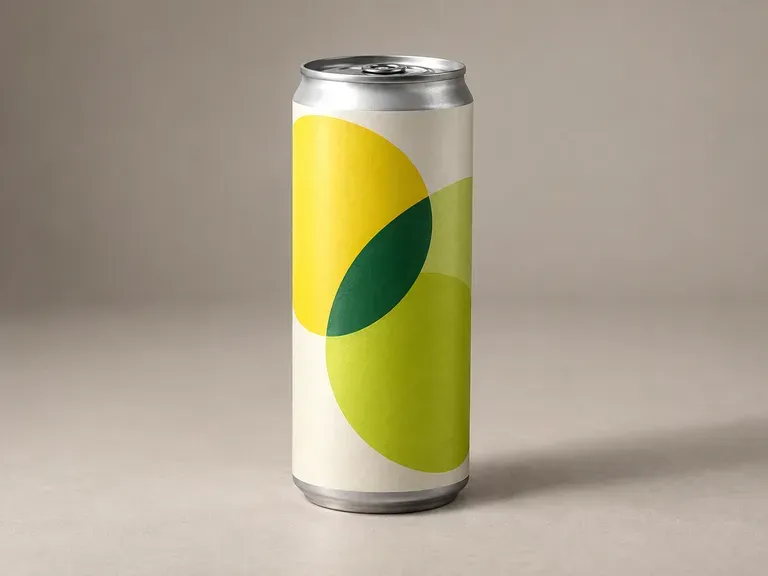 Studio Product Views: a can presented against a plain background