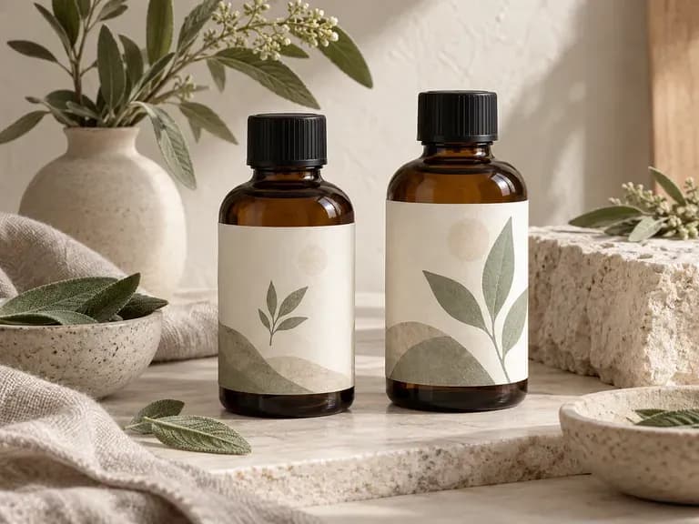 Label Refresh Comparisons: separate mockups created from old and updated label artwork