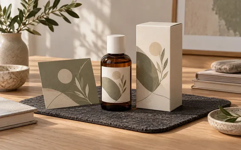 A client presentation focused on supplement packaging