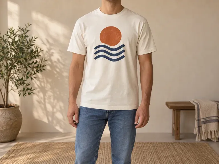 Worn Design Previews: the graphic reviewed on a shirt being worn